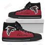 Mens Womens Atlanta Falcons High Top Shoes Divided Colours Stunning