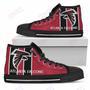 Mens Womens Atlanta Falcons High Top Shoes Steaky Trending Fashion Sporty Shoes