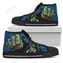 Mens Womens Buffalo Bills High Top Shoes Hulk Punch Printable