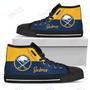 Mens Womens Buffalo Sabres High Top Shoes Divided Colours Stunning