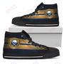 Mens Womens Buffalo Sabres High Top Shoes The Shield Shoes