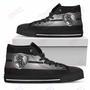 Mens Womens Chicago White Sox High Top Shoes The Shield Shoes