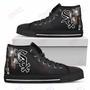 Mens Womens Chicago White Sox High Top Shoes Thor Head Beside Shoes