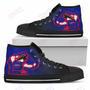 Mens Womens Cleveland Indians Goku Saiyan Power High Top Shoes Printable