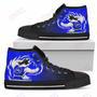 Mens Womens Colorado Rockies Goku Saiyan Power High Top Shoes Printable