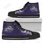 Mens Womens Colorado Rockies High Top Shoes Grunge Vintage Logo Printable