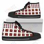 Mens Womens Cool Cleveland Indians High Top Shoes Chocolate Lovely T Valentine