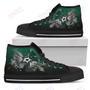 Mens Womens Dallas Stars High Top Shoes Angel Wings Printable