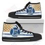 Mens Womens Flag Rugby Kansas City Royals High Top Shoes