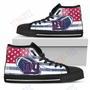 Mens Womens Flag Rugby New York Giants High Top Shoes