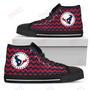 Mens Womens Houston Texans High Top Shoes Chevron Broncos Printable