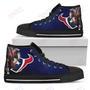 Mens Womens Houston Texans High Top Shoes Thor Head Beside Shoes