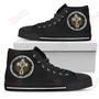 Mens Womens I Can Do All Things Through Christ Who Strengthens Me Boston Bruins High Top Shoes