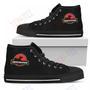 Mens Womens Jurassic Park Dachshund High Top Shoes