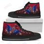 Mens Womens Los Angeles Angels High Top Shoes Angel Wings Printable