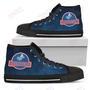 Mens Womens Los Angeles Dodgers High Top Shoes Jurassic Parktop Quality