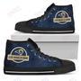 Mens Womens Los Angeles Rams High Top Shoes Jurassic Parktop Quality