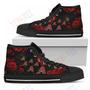 Mens Womens Lovely Rose Thorn Incredible Arizona Diamondbacks High Top Shoes