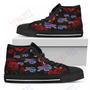 Mens Womens Lovely Rose Thorn Incredible Buffalo Bills High Top Shoes