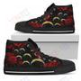 Mens Womens Lovely Rose Thorn Incredible Los Angeles Chargers High Top Shoes