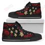 Mens Womens Lovely Rose Thorn Incredible Minnesota Vikings High Top Shoes