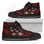 Mens Womens Lovely Rose Thorn Incredible San Francisco High Top Shoes