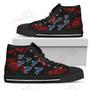 Mens Womens Lovely Rose Thorn Incredible St Louis Blues High Top Shoes