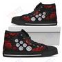 Mens Womens Lovely Rose Thorn Incredible Toronto Blue Jays High Top Shoes