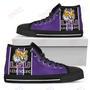 Mens Womens Lsu Tigers High Top Shoes Steaky Trending Fashion Sporty Shoes