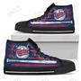 Mens Womens Minnesota Twins High Top Shoes American Flag Vintage Baseballtop Quality