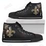 Mens Womens New Orleans Saints High Top Shoes Thor Head Beside Shoes