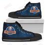 Mens Womens New York Islanders High Top Shoes Jurassic Parktop Quality