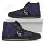 Mens Womens Perfect Cross Color Absolutely Nice Colorado Rockies High Top Shoes