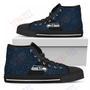 Mens Womens Perfect Cross Color Absolutely Nice Seattle Seahawks High Top Shoes