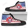 Mens Womens Philadelphia Phillies High Top Shoes Flag Rugbytop Quality