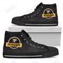 Mens Womens Pittsburgh Penguins High Top Shoes Jurassic Parktop Quality