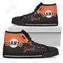 Mens Womens San Francisco Giants High Top Shoes Divided Colours Stunning