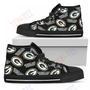 Mens Womens Script Logo Pattern Green Bay Packers High Top Shoes