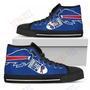 Mens Womens Straight Outta Buffalo Bills High Top Shoes