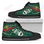 Mens Womens Straight Outta Minnesota Wild High Top Shoes