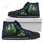 Mens Womens Texas Rangers Hulk Punch High Top Shoes Printable