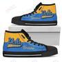 Mens Womens Ucla Bruins High Top Shoes Divided Colours Stunning