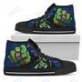 Mens Womens York Mets Hulk Punch High Top Shoes Printable