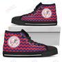 Mens Womens York Yankees High Top Shoes Chevron Broncos Printable