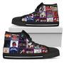 Metallica Sneakers Album High Top Shoes Rock Band Fan