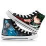 Midoriya My Hero Academia Anime Sneakers High Top Shoes