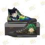 Midoriya Sneakers My Hero Academia High Top Shoes Anime Fan