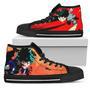 My Hero Academia Sneakers Fighting Izuku Midoriya High Top Shoes