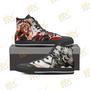 My Hero Academia Sneakers Katsuki Bakugou High Top Shoes Anime Fan Gift