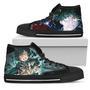 My Hero Academia Sneakers Wonderus Izuku Midoriya High Top Shoes Fan Gift